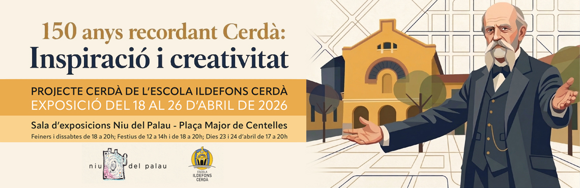 Exposició 150 anys recordant Ildefons Cerdà