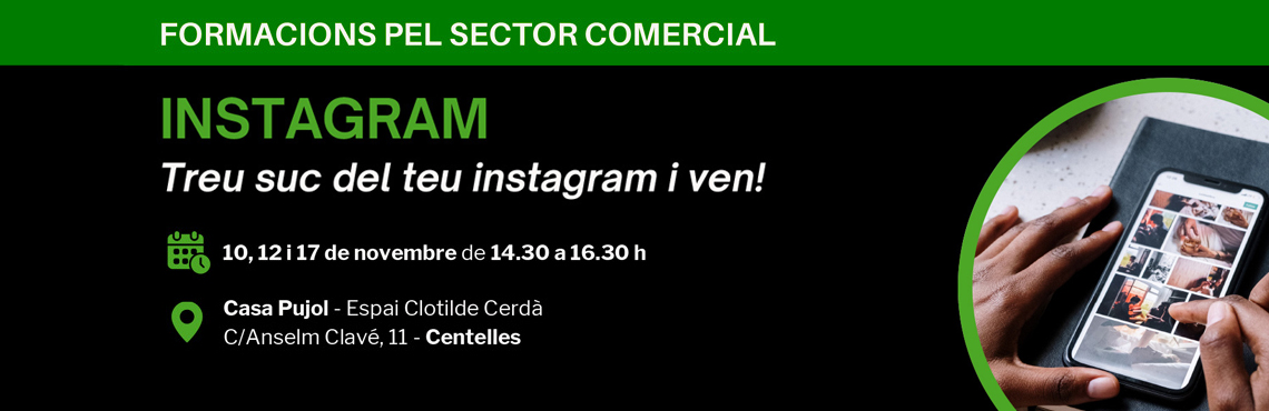 Formació Instagram
