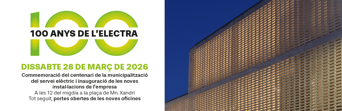 Commemoració 100 anys Electra