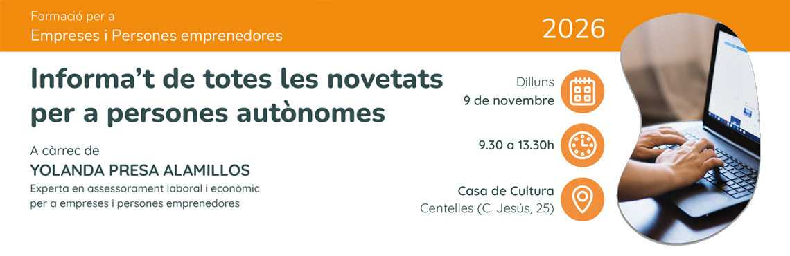 Taller novetats autònoms