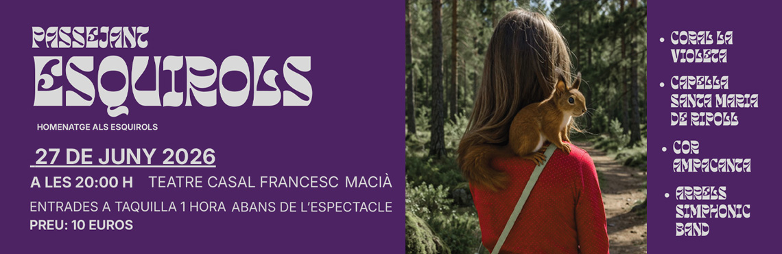 Passejant esquirols