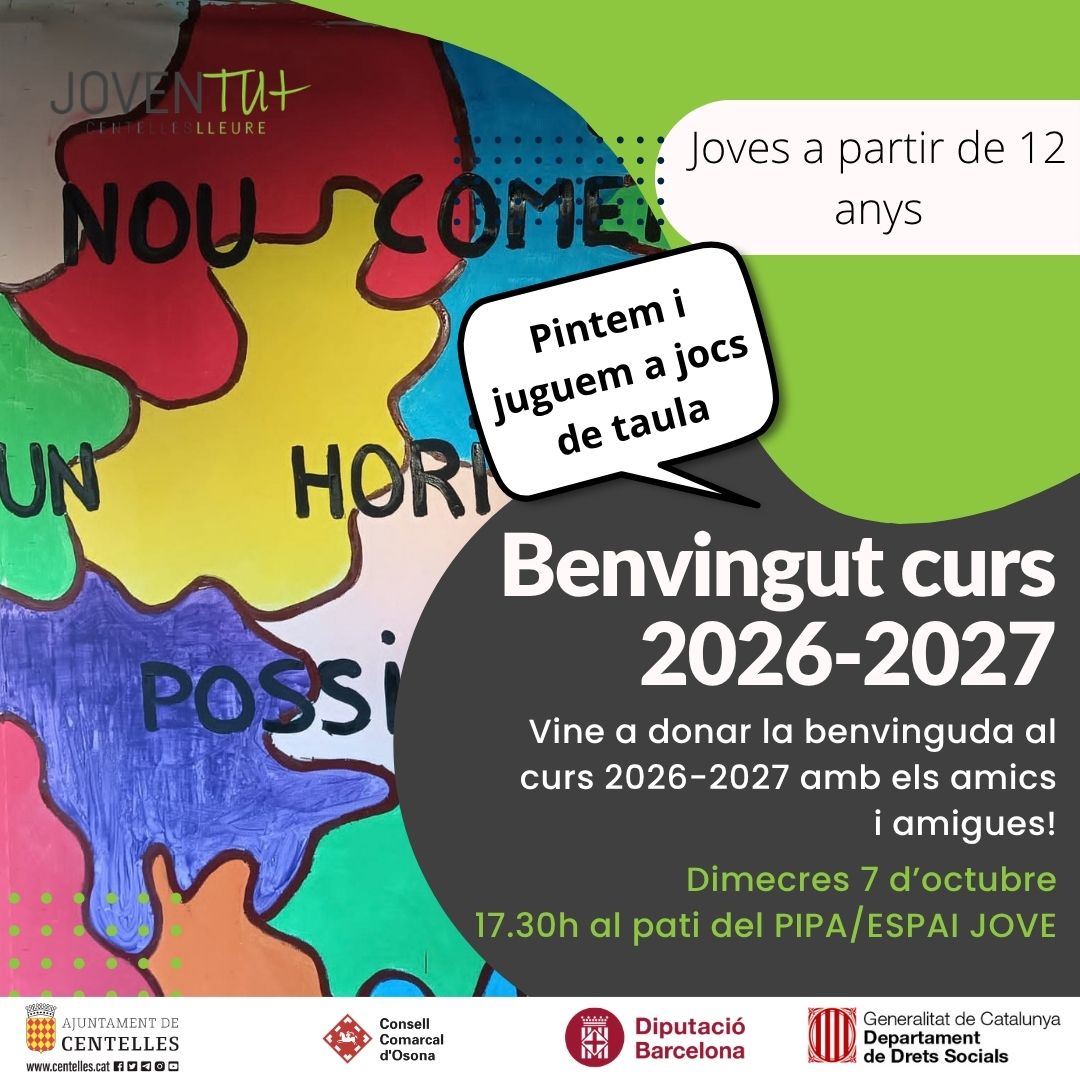 Festa inici curs